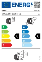 185/60R15 opona SAVA INTENSA HP XL 88H